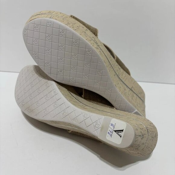 Donald J Pliner Women’s Dani-Le Natural Wedge Sandals, Size 10 M - Picture 5 of 6